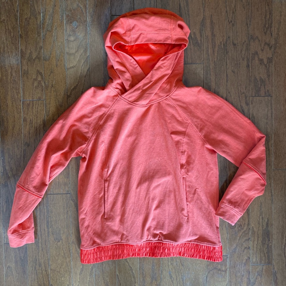 Rare Lululemon Burnt Orange Hoodie, Size 6 (am)